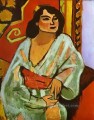 La mujer argelina fauvismo abstracto Henri Matisse